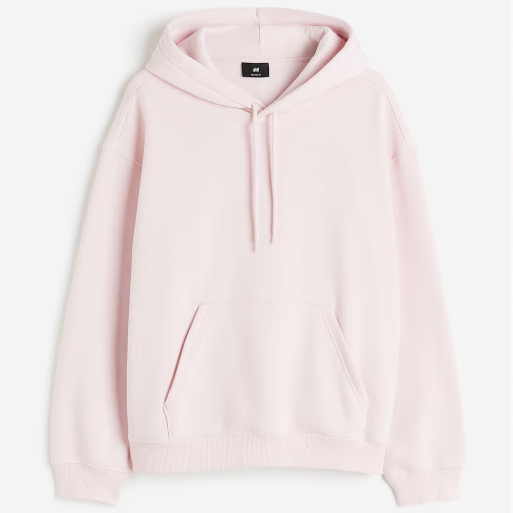 H&M Pink Loose Fit Hoodie